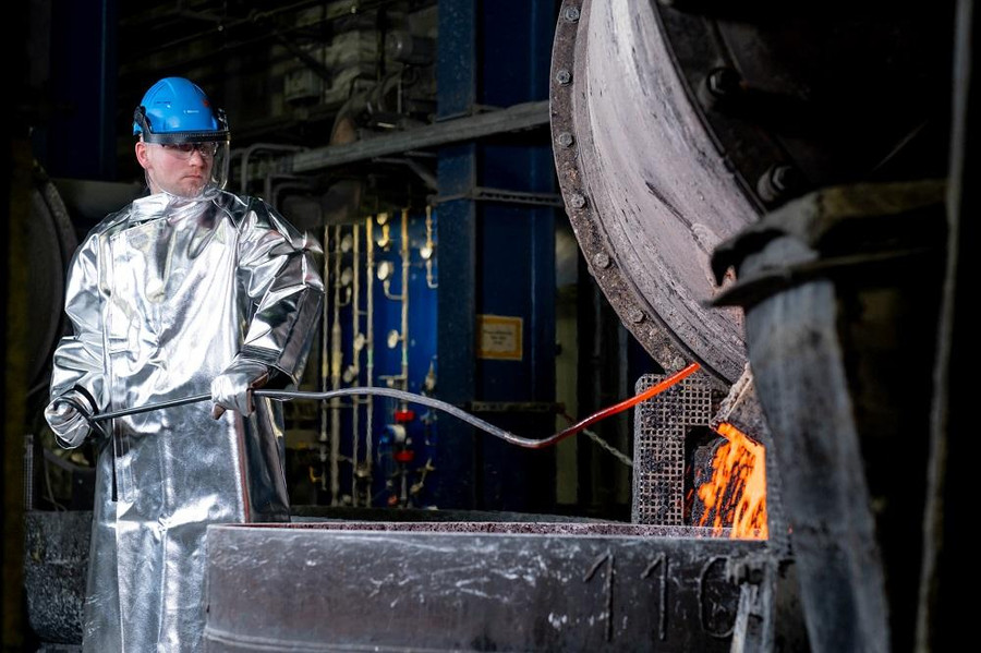 Quy trình tái chế phế liệu tại H.C Starck.