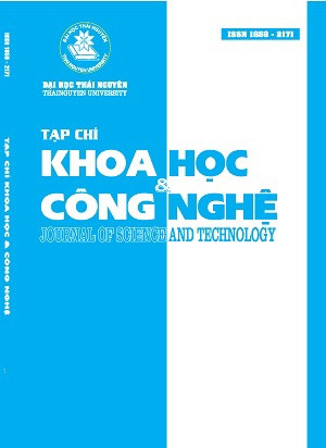 Tạp chí Khoa học và Công nghệ - Đại học Thái Nguyên. Tạp chí Khoa học và Công nghệ - Đại học Thái Nguyên.