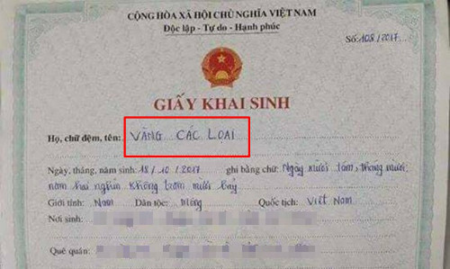 Nghe tên đã thấy giàu sang. Nghe tên đã thấy giàu có.