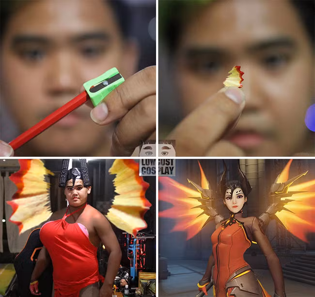 chang trai ba dao khien dan me cosplay "giat minh" hinh anh 14