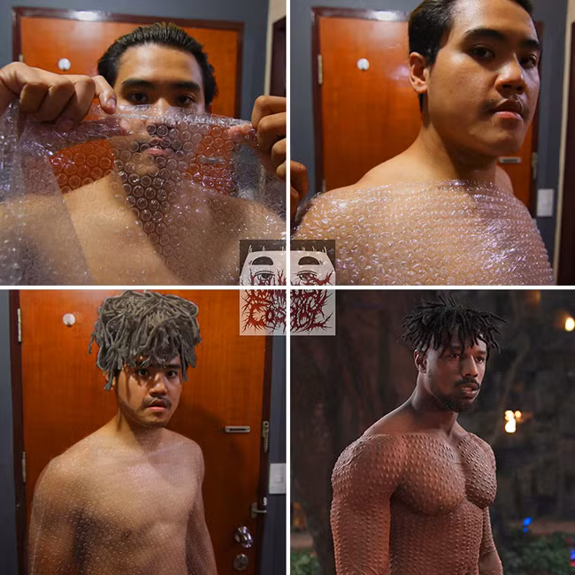 chang trai ba dao khien dan me cosplay "giat minh" hinh anh 13