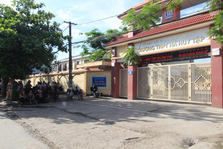 An toàn trường thi được đảm bảo.