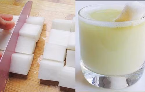 Bị nám da, cứ lấy nắm giá đỗ và củ cải làm thế này sau 2 tuần là sạch bách - Hình 4