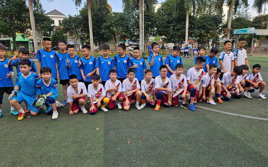 Học sinh có một môi trường học tập xanh – sạch – đẹp là không gian tổ chức các hoạt động vui chơi, trải nghiệm lý tưởng. (Ảnh:NT). Học sinh có một môi trường học tập xanh – sạch – đẹp là không gian tổ chức các hoạt động vui chơi, trải nghiệm lý tưởng. (Ảnh:NT).