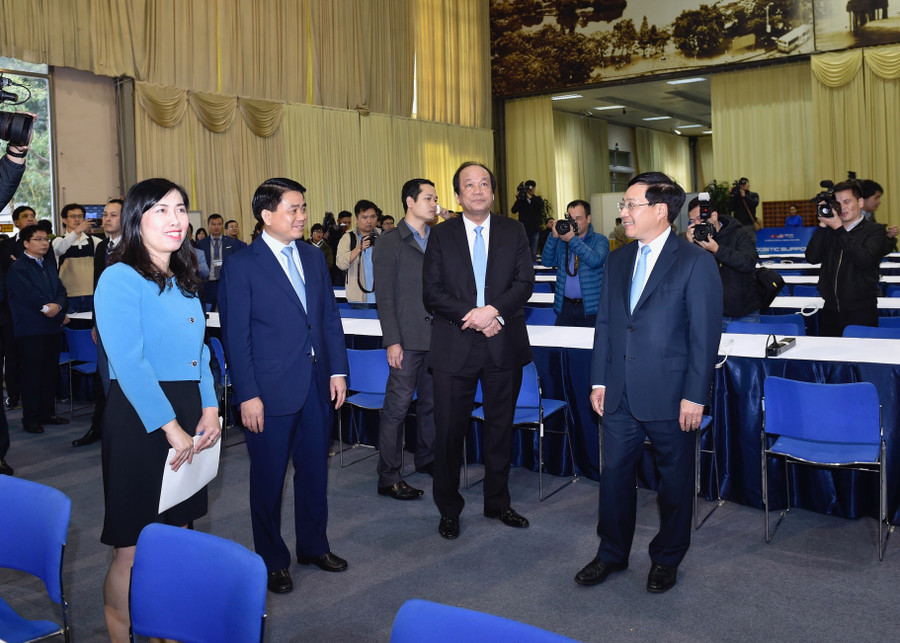 Khai trương Trung tâm báo chí Hội nghị thượng đỉnh Mỹ - Triều ảnh 1 Khai trương Trung tâm báo chí Hội nghị thượng đỉnh Mỹ - Triều ảnh 1