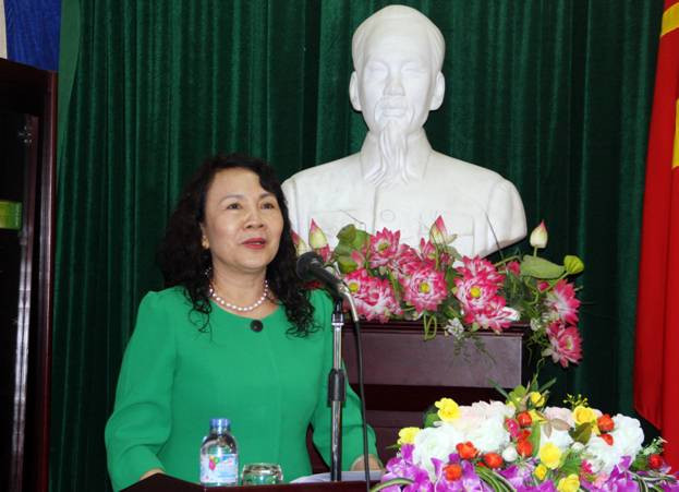 Thứ trưởng Nguyễn Thị Nghĩa phát biểu tại Hội thảo Thứ trưởng Nguyễn Thị Nghĩa phát biểu tại Hội thảo