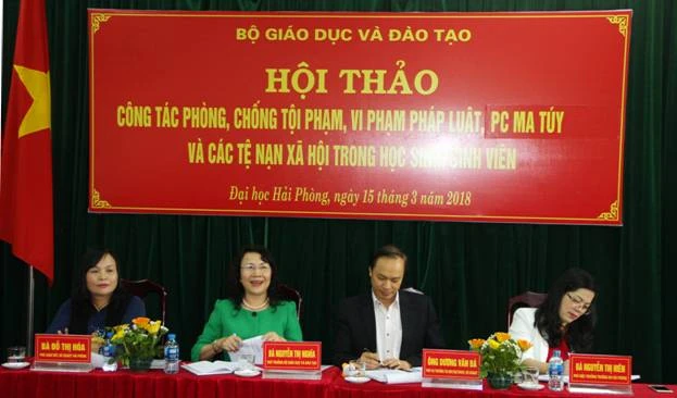 Đẩy mạnh phòng, chống vi phạm pháp luật, tệ nạn xã hội trong HS, SV