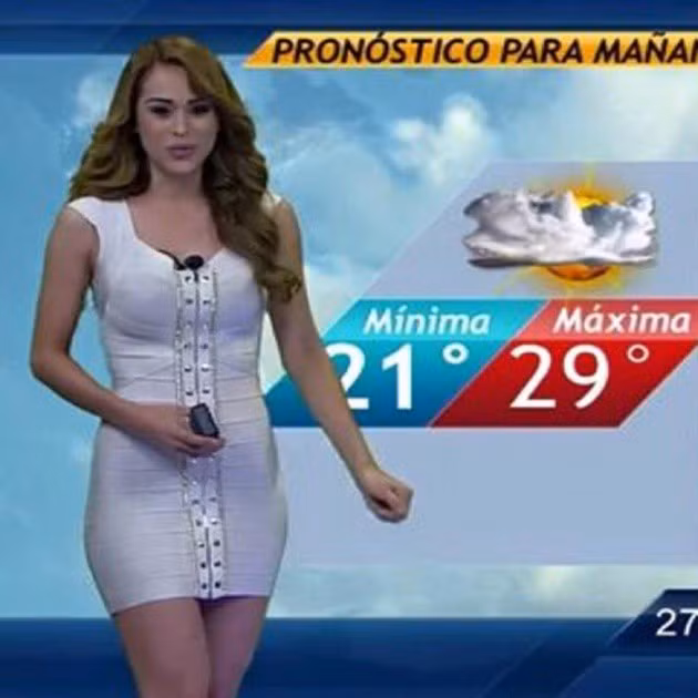 Nữ MC dự báo thời tiết sexy nhất thế giới