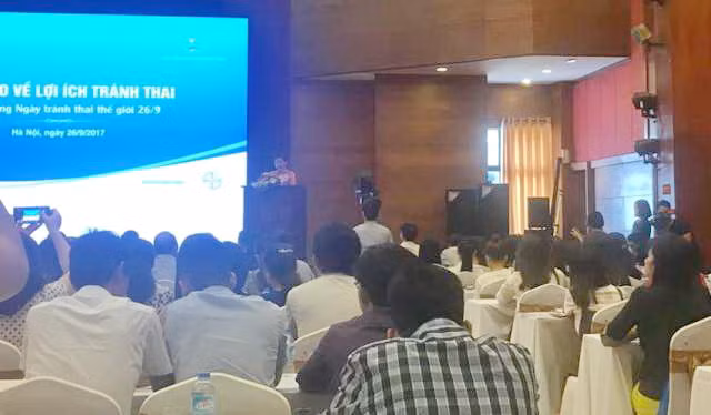 Buổi hội thảo thu hút được đông đảo người quan tâm.