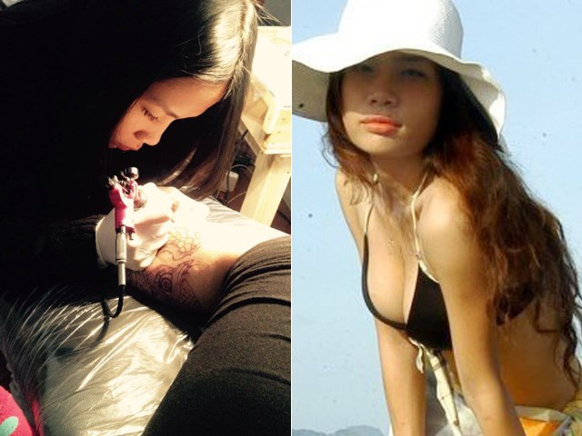 Cô gái Olympia bỏ việc nghìn đô đeo đuổi nghề xăm chuyên nghiệp ảnh 2 Cô gái Olympia bỏ việc nghìn đô đeo đuổi nghề xăm chuyên nghiệp - ảnh 2