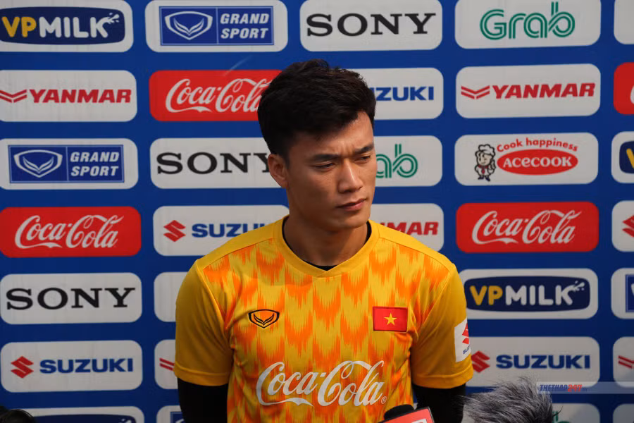Bùi Tiến Dũng cho rằng đội tuyển lúc này đã hết sợ Thái Lan. Ảnh: Ngọc Bảo/Thethao247.vn.