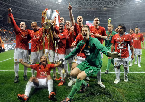 M.U vô địch Champions League 2008 chỉ 1 năm sau khi Liverpool thất bại tại chung kết Champions League 2007.