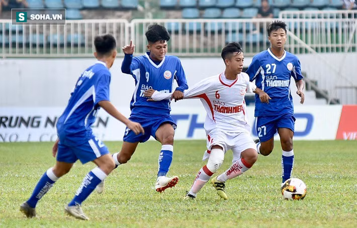 U19 HAGL giành được tấm vé vào chơi bán kết. Ảnh: Cao Nguyên. U19 HAGL giành được tấm vé vào chơi bán kết. Ảnh: Cao Nguyên.