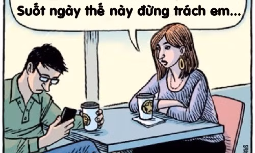 Tuyệt chiêu cai nghiện mạng xã hội cho chồng 