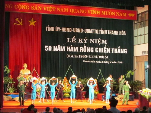 Thanh Hóa: Kỷ niệm 50 năm chiến thắng Hàm Rồng