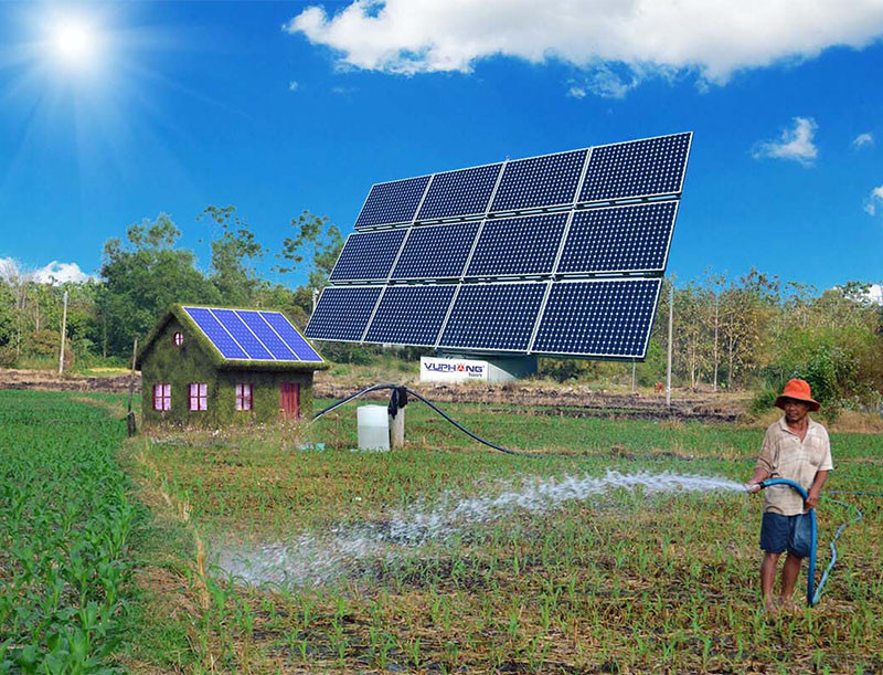 Năng lượng mặt trời giúp cải thiện cuộc sống của người dân nông thôn