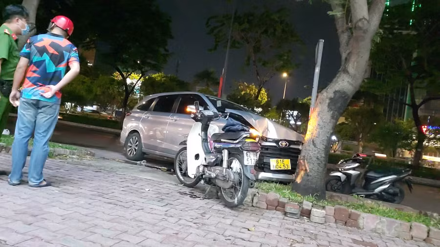 Hiện trường vụ việc.