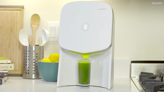 Chiếc máy Juicero có diện mạo rất bắt mắt.