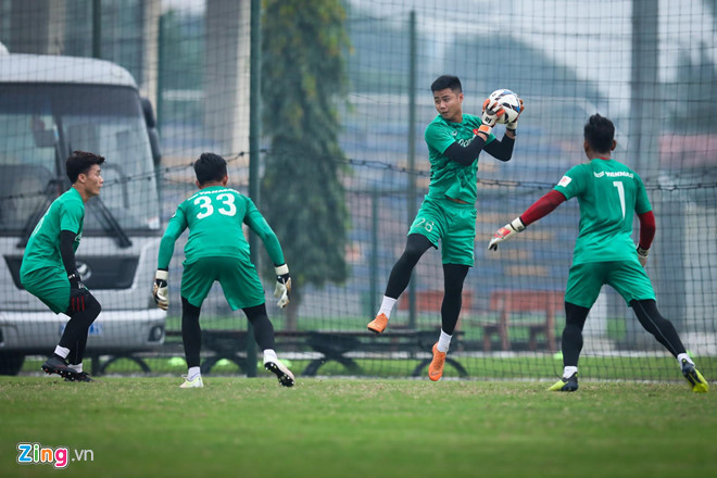 Cuộc cạnh tranh ở khung thành U23 Việt Nam rất khốc liệt khi các thủ môn khác cũng đang thể hiện phong độ tốt Cuộc cạnh tranh ở khung thành U23 Việt Nam rất khốc liệt khi các thủ môn khác cũng đang thể hiện phong độ tốt