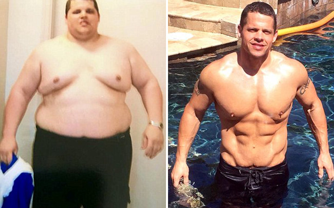 Chàng béo biến thành hot boy 6 múi quyến rũ sau khi giảm 85kg chỉ trong 10 tháng - Ảnh 1. Chàng béo biến thành hot boy 6 múi quyến rũ sau khi giảm 85kg chỉ trong 10 tháng - Ảnh 1.