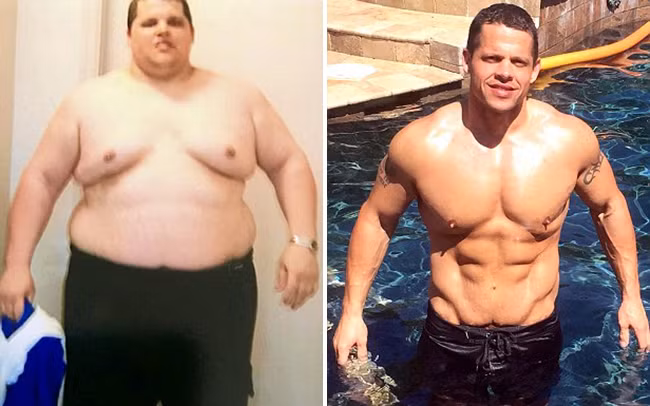 Chàng béo biến thành hot boy 6 múi quyến rũ sau khi giảm 85kg chỉ trong 10 tháng - Ảnh 1.