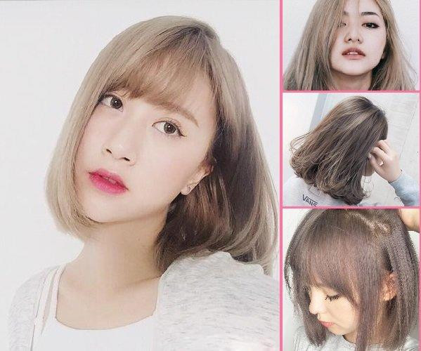 Mê mẩn kiểu tóc màu nâu khói đẹp trẻ trung nhất năm 2019 ảnh 5