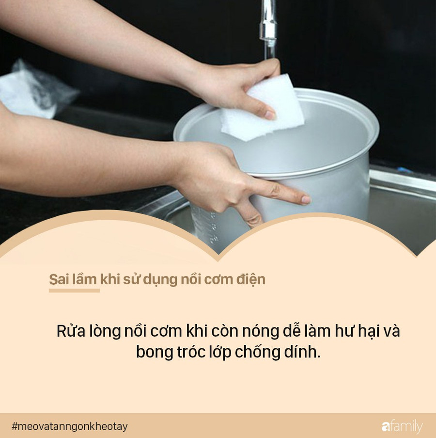 Sai lầm mẹ nào cũng mắc bảo sao nồi cơm điện vừa nhanh hỏng lại còn dễ gây bệnh ung thư - Ảnh 6. Sai lầm mẹ nào cũng mắc bảo sao nồi cơm điện vừa nhanh hỏng lại còn dễ gây bệnh ung thư - Ảnh 6.