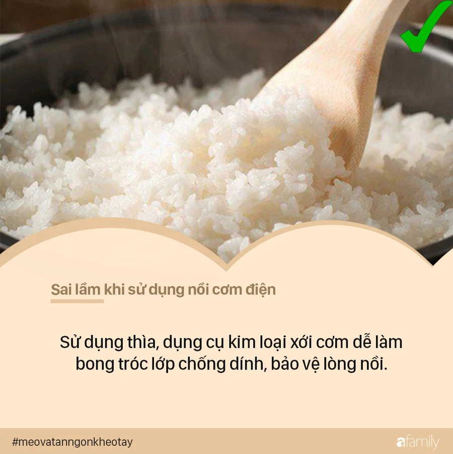 Những sai lầm khiến nồi cơm điện vừa nhanh hỏng, dễ gây bệnh ung thư