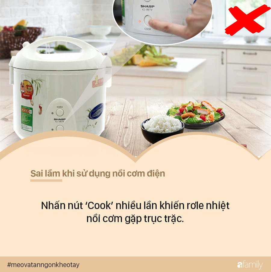 Sai lầm mẹ nào cũng mắc bảo sao nồi cơm điện vừa nhanh hỏng lại còn dễ gây bệnh ung thư - Ảnh 3. Sai lầm mẹ nào cũng mắc bảo sao nồi cơm điện vừa nhanh hỏng lại còn dễ gây bệnh ung thư - Ảnh 3.