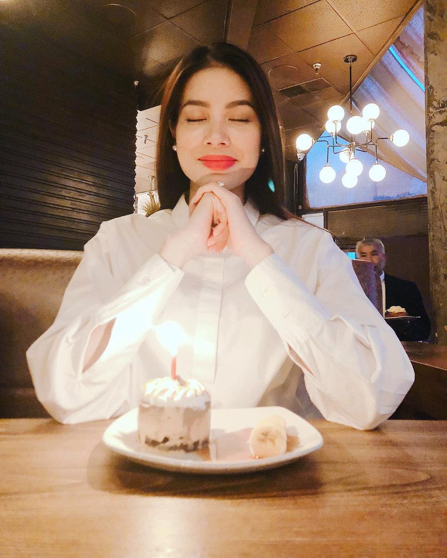 Trước khi sang Mỹ, Phạm Hương đã giấu bụng bầu 5 tháng khéo như thế này ảnh 6