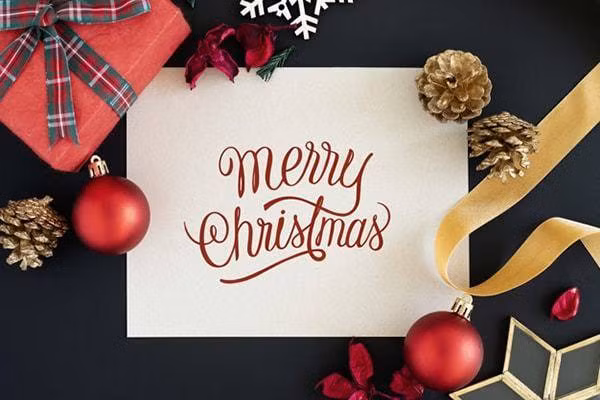 Giáng sinh đang đến rất gần.