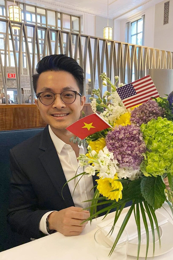 Ngoại hình hôn phu của hoa hậu Thu Hoài - Ảnh 3.