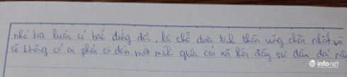 Rơi nước mắt với bài văn tả "thần tượng" bác bảo vệ của học sinh lớp 7 ảnh 2 Rơi nước mắt với bài văn tả "thần tượng" bác bảo vệ của học sinh lớp 7 ảnh 2
