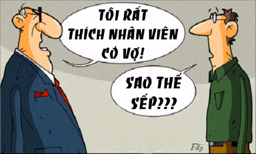 Lý do sếp thích nhân viên có vợ