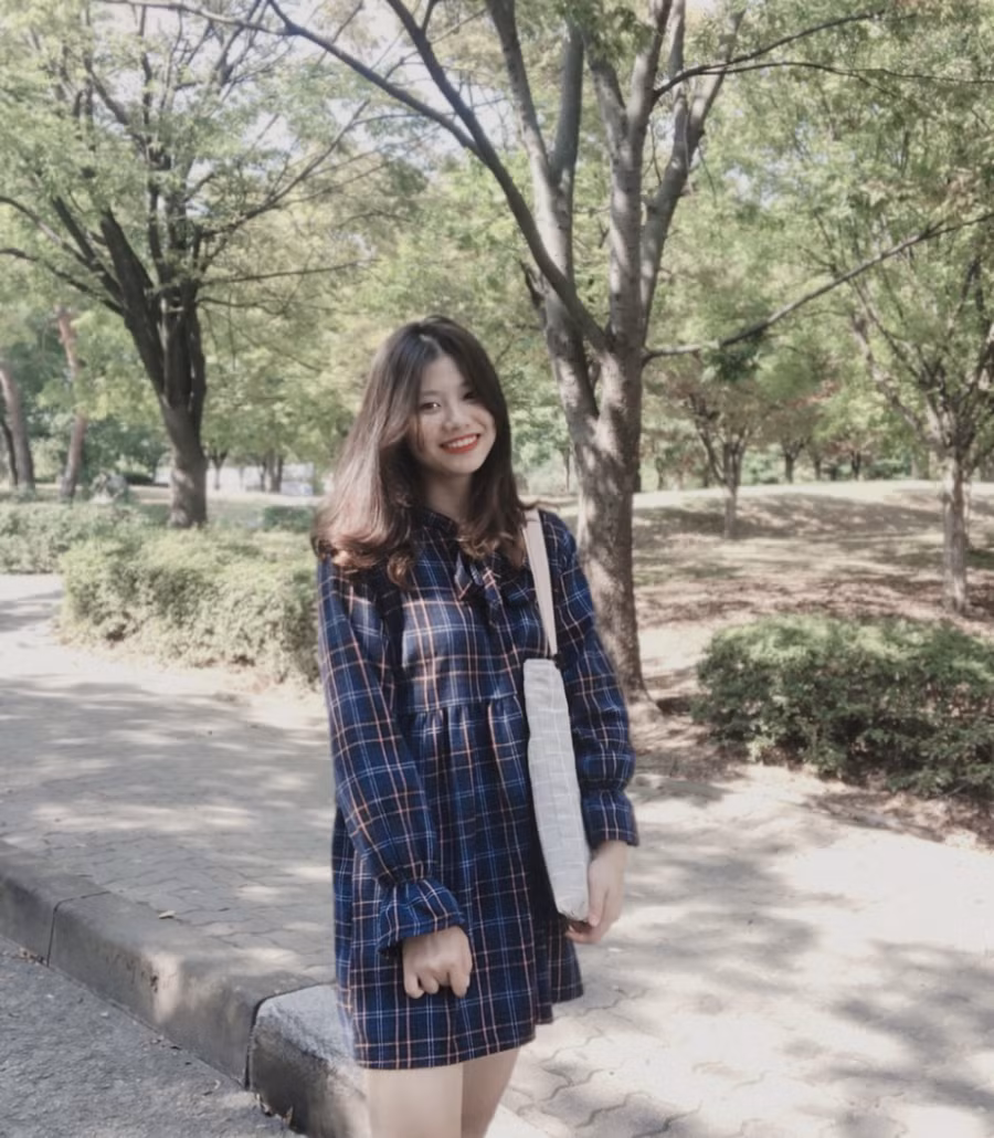 Trần Ngọc Huyền – du học sinh Việt Nam tại Hàn Quốc.