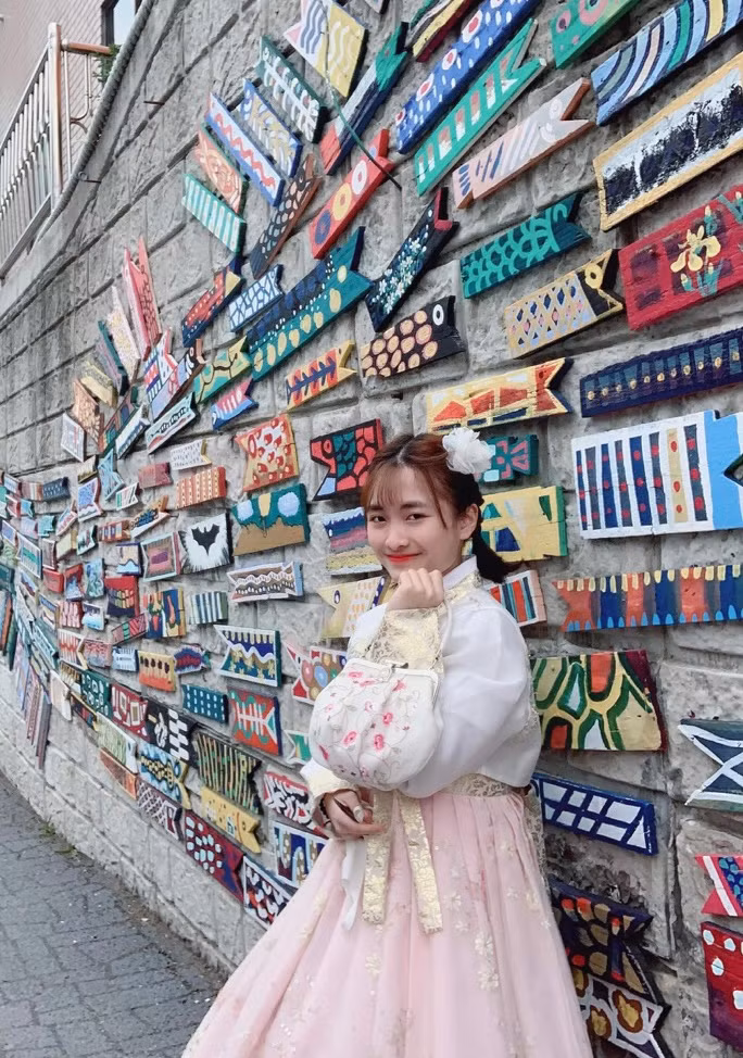 Vương Thanh Huyền – du học sinh Việt Nam tại Hàn Quốc.