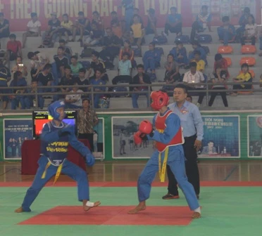 TP HCM dẫn đầu môn Vovinam Hội khỏe Phù Đổng 2016