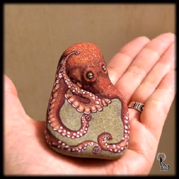 Những viên đá vô tri vô giác cũng có thể biến thành con vật đáng yêu như thế này đây - Ảnh 11.