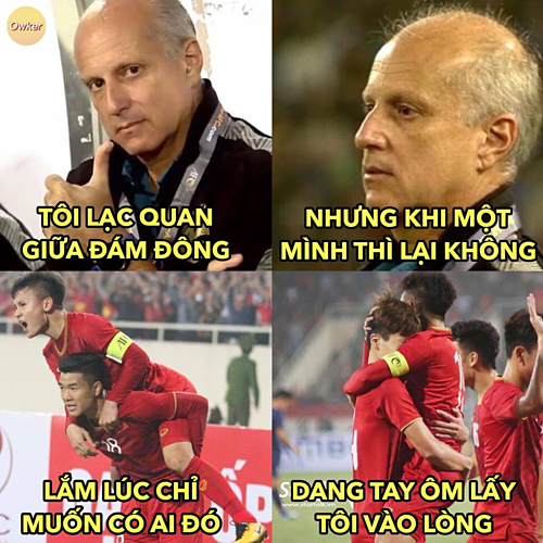 Vẻ mặt thẩn thờ của HLV Thái Lan khi đội thua 4-0 trước U23 Việt Nam.