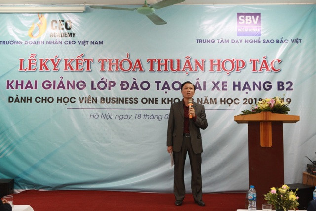 Đại diện Trung tâm dạy nghề Sao Bắc Việt bật mí cho học viên nhưng điều thú vị khi tham gia lớp học này. Đại diện Trung tâm dạy nghề Sao Bắc Việt bật mí cho học viên nhưng điều thú vị khi tham gia lớp học này.