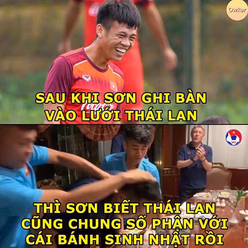 Thanh Sơn nâng tỷ số lên4 -0 đưaU23 Việt Namthiết lập kỷ lục thắng đậm nhất trong lịch sử đối đầu bóng đá Thái Lan ở cấp độ đội tuyển.
