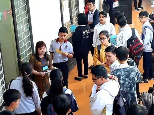 Học sinh tại Kỳ thi chọn học sinh giỏi tỉnh năm học 2018-2019