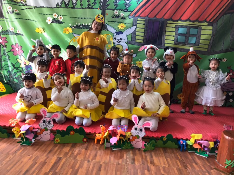 Mầm non phường Hòa Mạc – Hà Nam: Nâng cao chất lượng chăm sóc và giáo dục trẻ ảnh 1