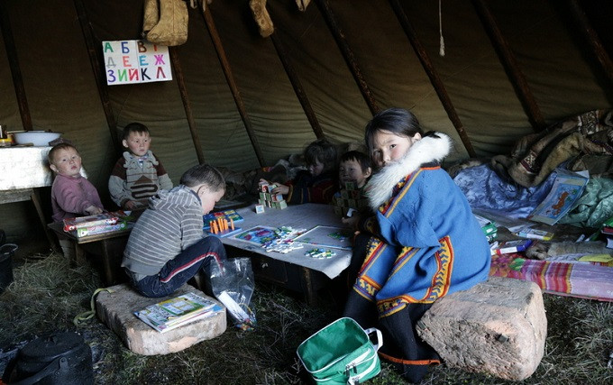 Một lớp học du mục Một lớp học du mục