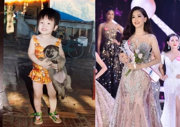 Ảnh thời thơ ấu quá xinh, quá đáng yêu của dàn Hoa hậu, Á hậu Việt ảnh 9