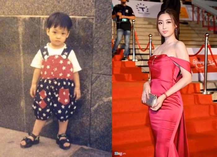 Ảnh thời thơ ấu quá xinh, quá đáng yêu của dàn Hoa hậu, Á hậu Việt ảnh 6