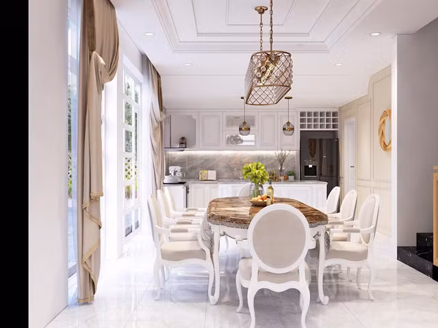 Lần đầu tiên khoe biệt thự, Trịnh Kim Chi khiến mọi người ngất lịm vì độ hoành tráng - Ảnh 5.