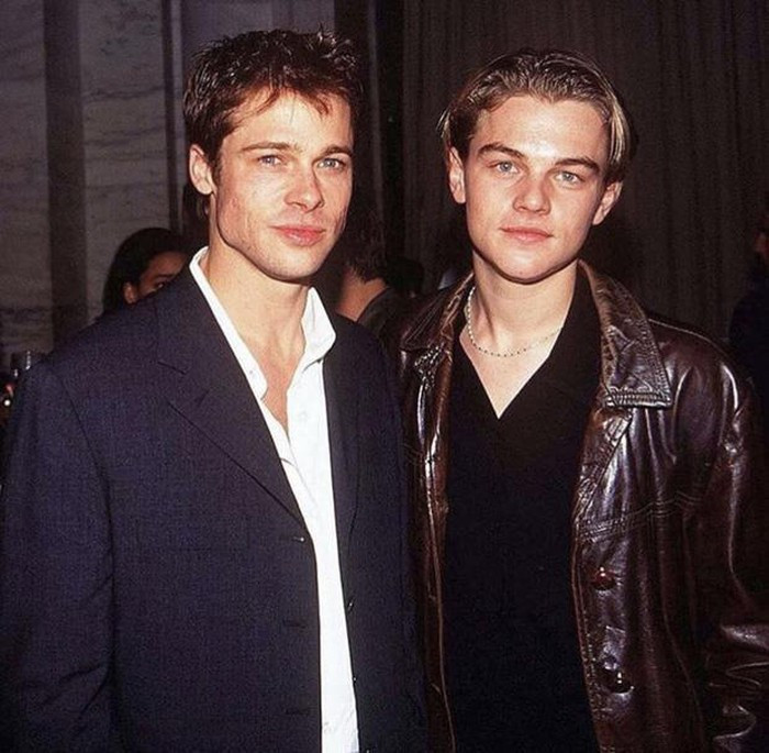 Ảnh quá khứ đầy lãng tử, phong trần của Leonardo DiCaprio, Johnny Depp và Brad Pitt ảnh 4 Ảnh quá khứ đầy lãng tử, phong trần của Leonardo DiCaprio, Johnny Depp và Brad Pitt ảnh 4