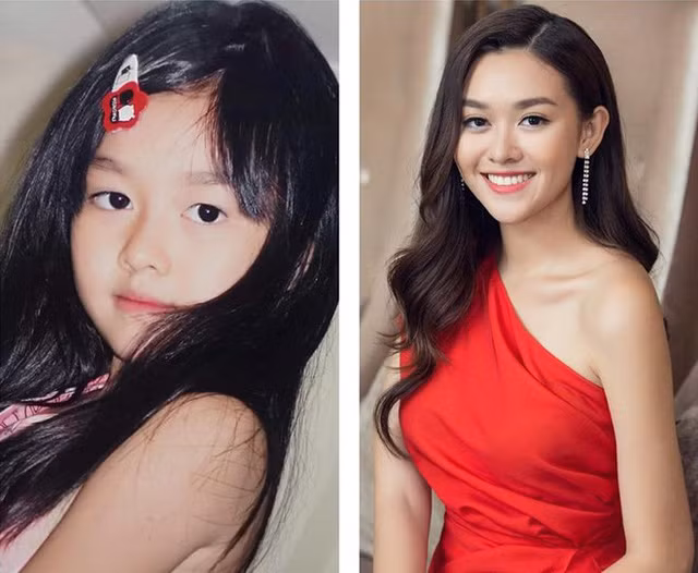 Á hậu Tường San đăng ảnh thời bé, được nhận xét nhan sắc tự nhiên - Ảnh 1.