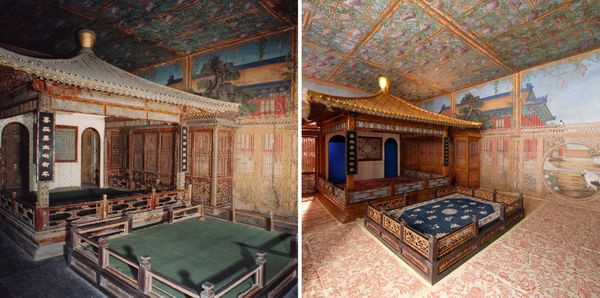 Khu vườn bí mật của vua Càn Long sau một thế kỷ bị "lãng quên" trong Tử Cấm Thành ảnh 9 So sánh trước và sau khi công trình được cải tạo.